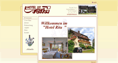 Desktop Screenshot of hotelrita.de